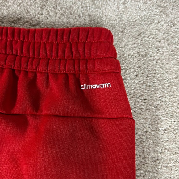 Adidas Mens Large Red NC State Tapered Leg Training Workout Track Pants‎ NWT - Picture 7 of 9